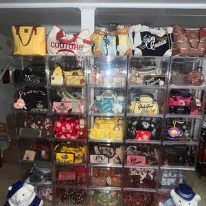 Juicy Couture Colorful Handbag Display